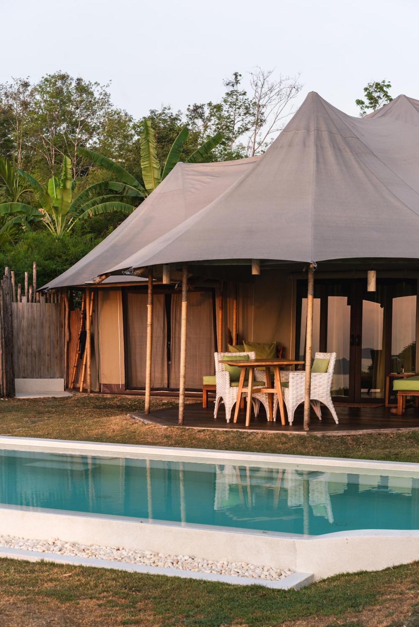 9 Hornbills Tented Camp (Adults Only) Ko Yao Noi Exterior foto